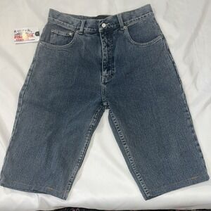 Sunsations Denim Skinny Shorts‎ NWT 30 Waist Unisex